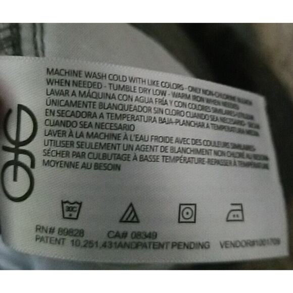 Gloria Vanderbilt Amanda Slimming Jeans Women sz 24W Short Gray‎ Stretch Pants - Picture 10 of 14